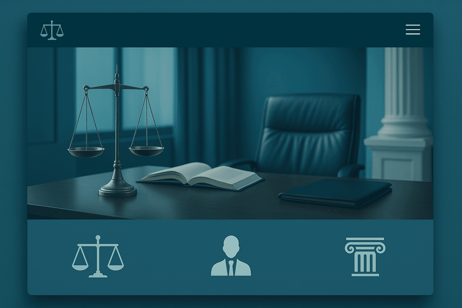 Trust and advisory legal visual